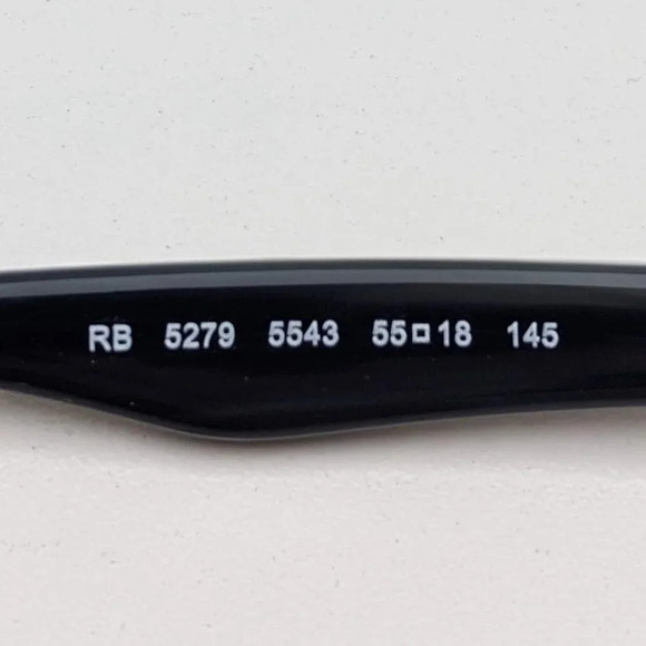 🕶️Ray-Ban RB5279 5543 Eyeglasses 55/18 145 /KAO109🕶️ - Picture 3 of 6